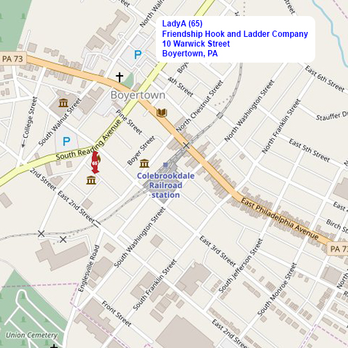 LadyA map
